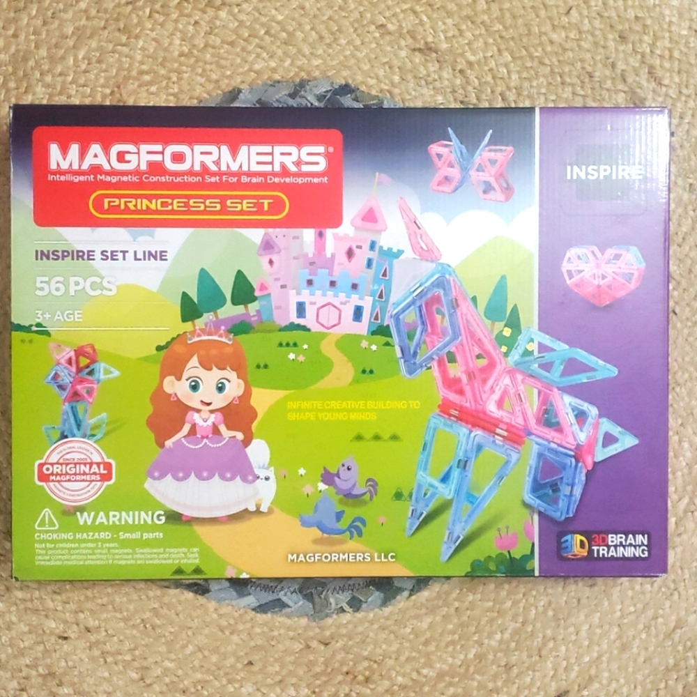 Original Magformers Princess Set. 56 PCS. SEALED